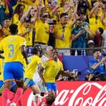 Early goal carries Colombia past Ghana, into round of 16