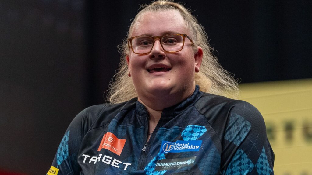Beau Greaves is back in European Tour competition (PDC Europe image)