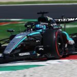 George Russell topped final practice at Monza